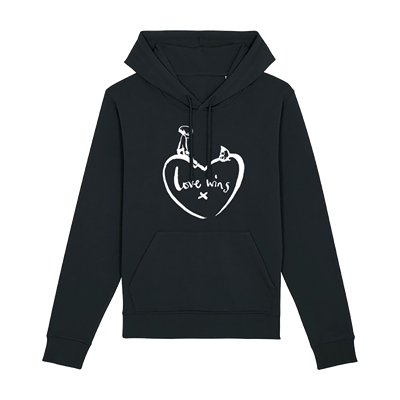 Picture of Love Wins | Hoodie | In support of Comic Relief