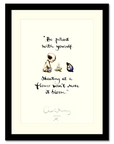 Fine Art Print | Be patient with yourself