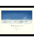Fine Art Print | The blue sky above never leaves (landscape)
