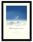 Fine Art Print | The blue sky above never leaves (portrait)