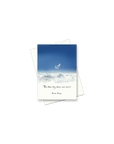 The blue sky above never leaves