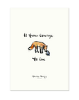 It takes courage to love