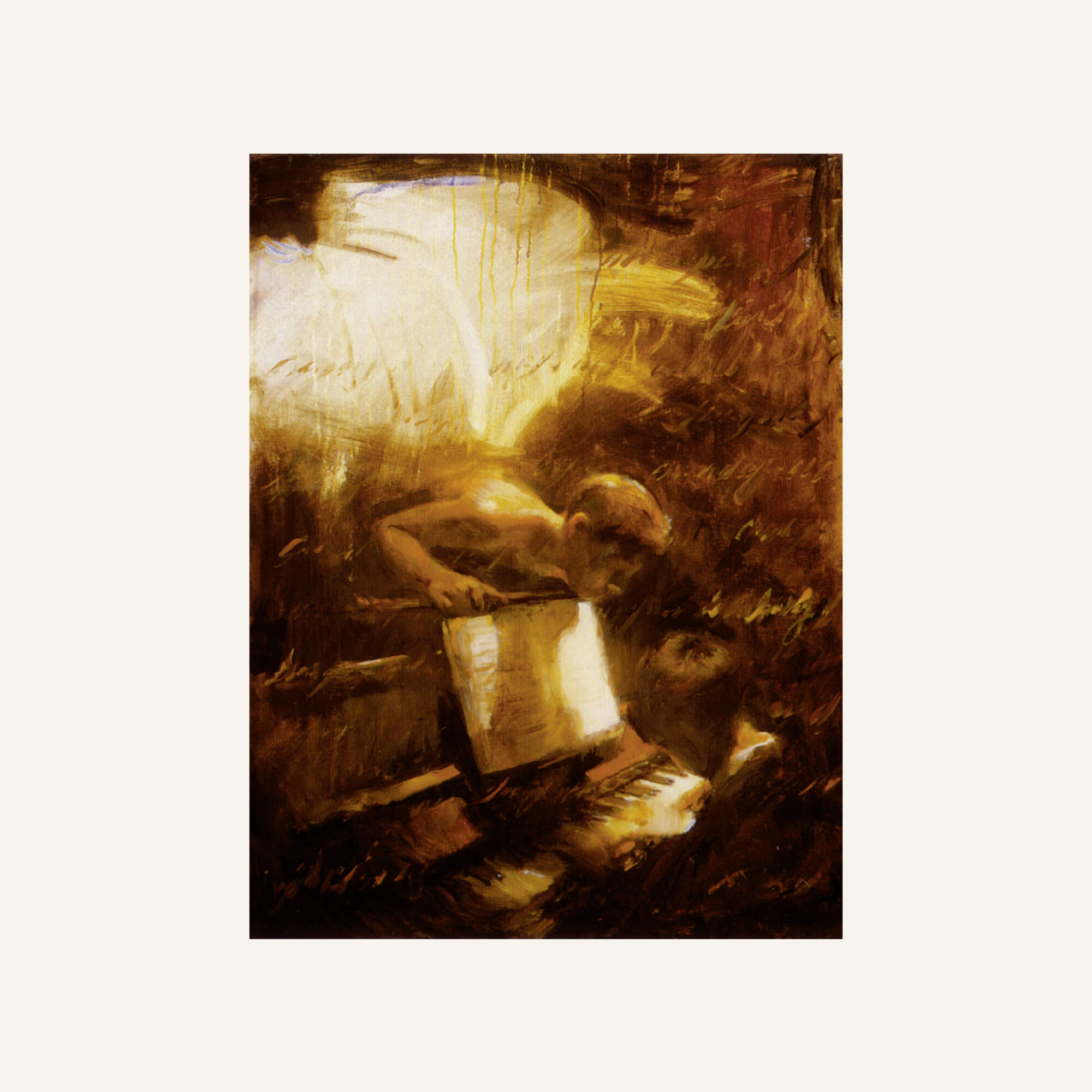 Angel and pianist