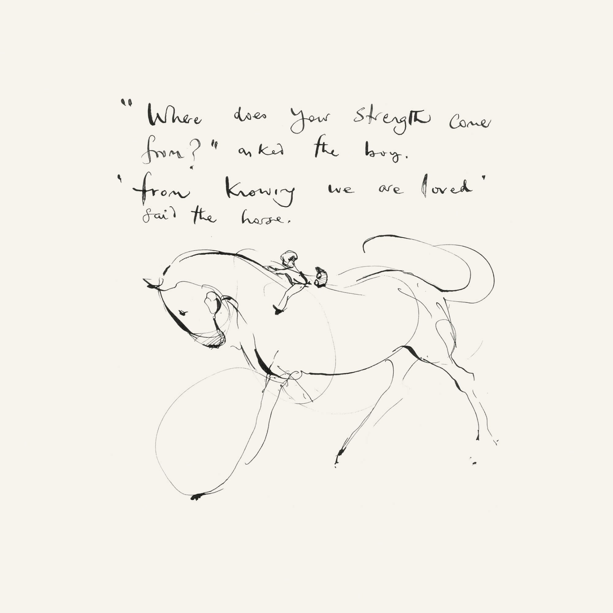 Knowing we are loved