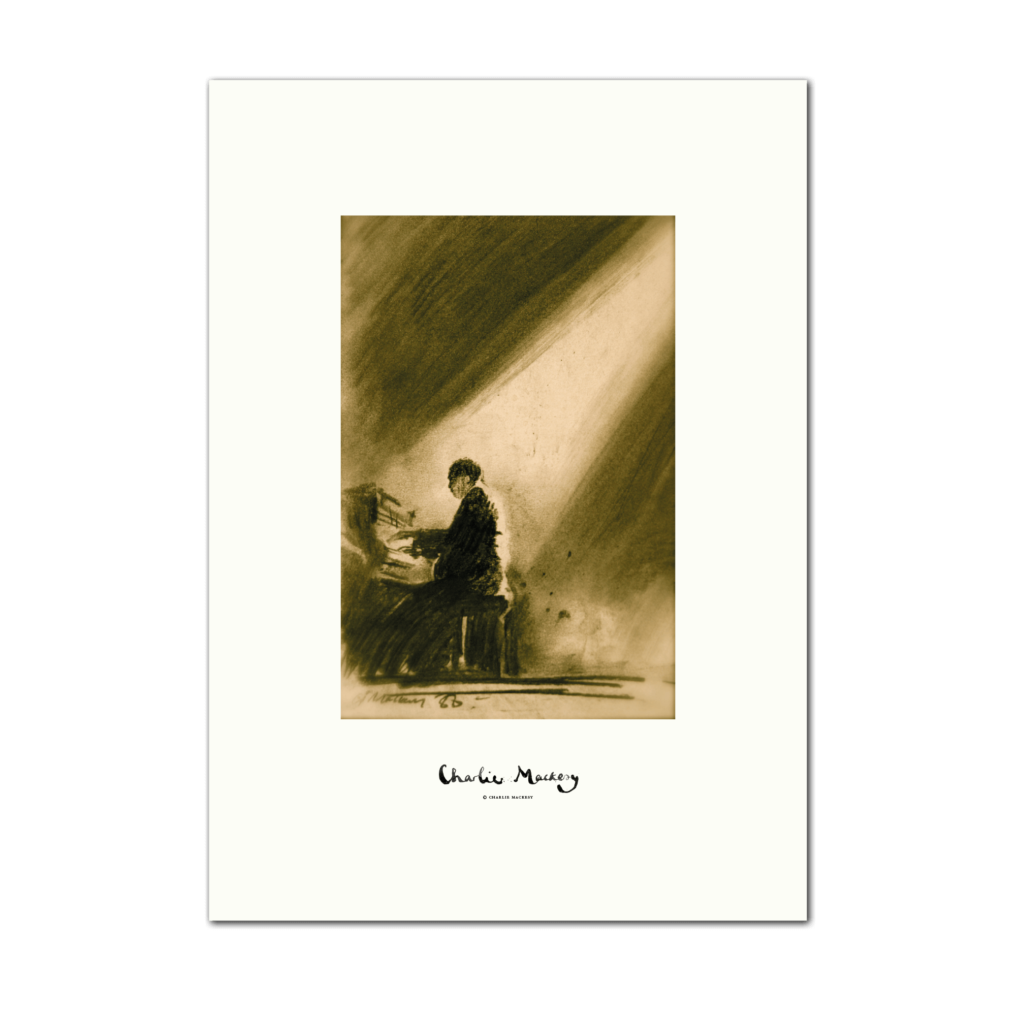 Pianist in the spotlight