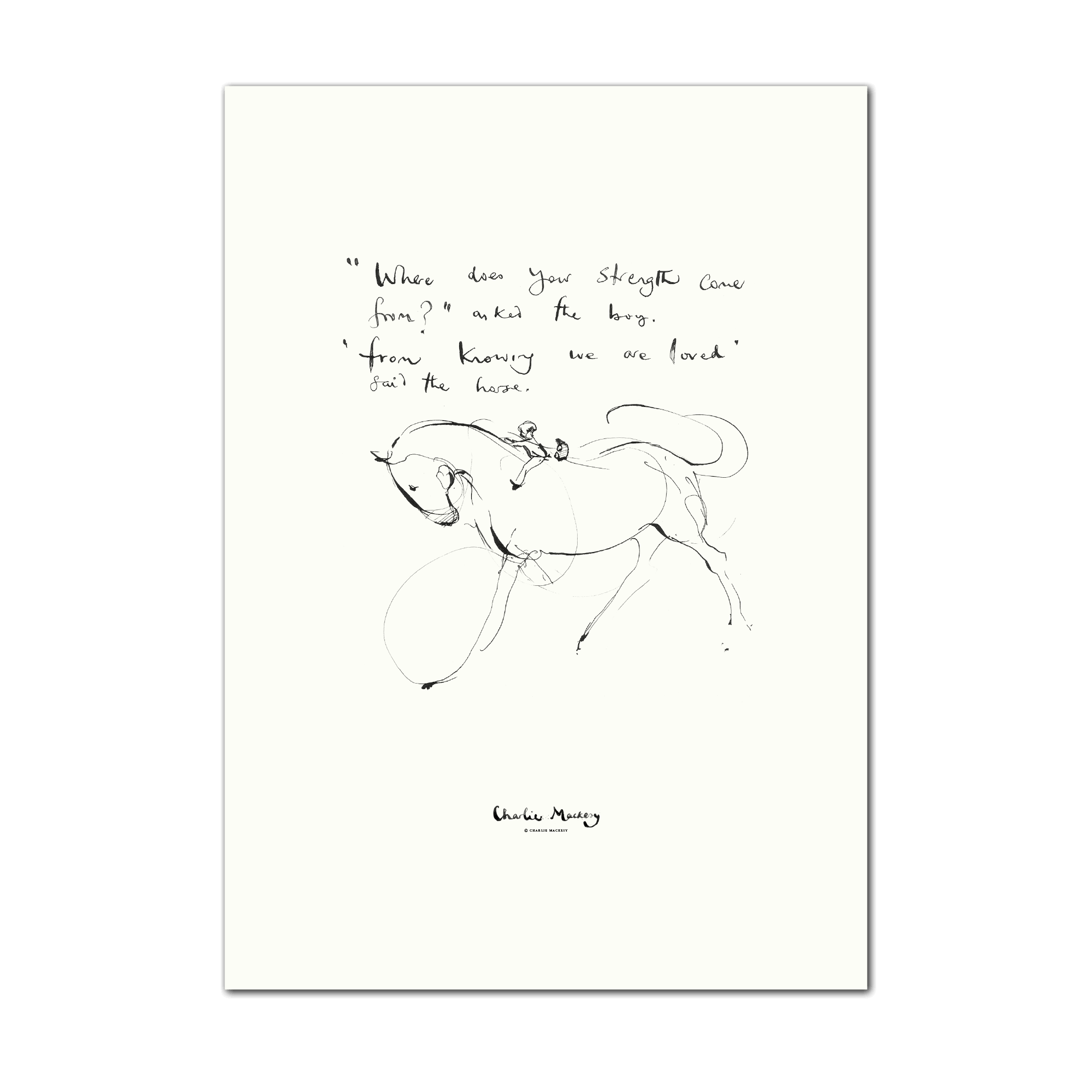 Knowing we are loved