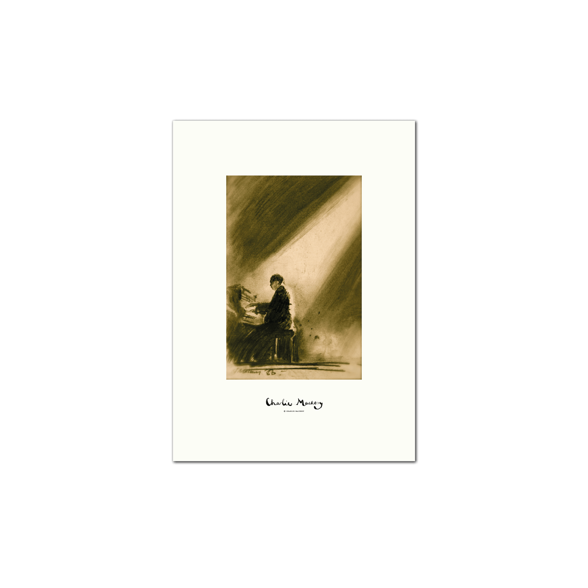 Pianist in the spotlight