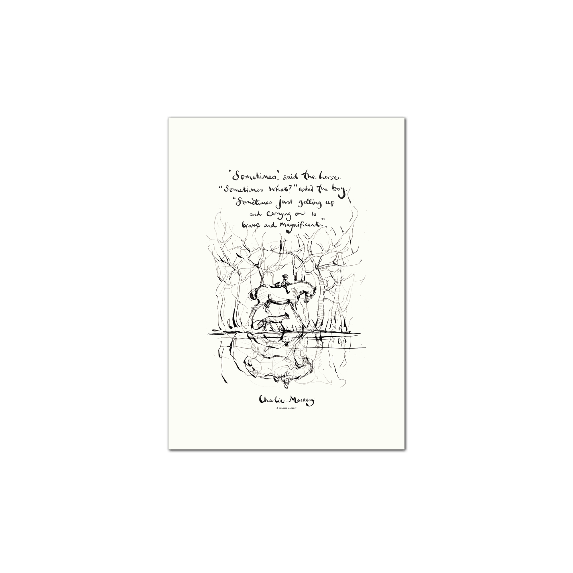 Sometimes Charlie Mackesy sometimes-charlie-mackesy