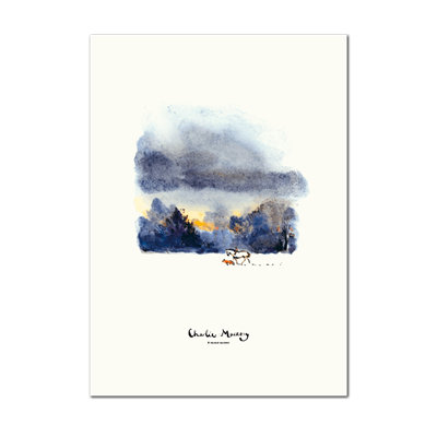Picture of Blue landscape | Print