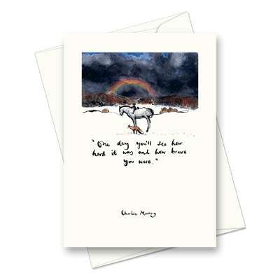 Picture of How brave you were | Card