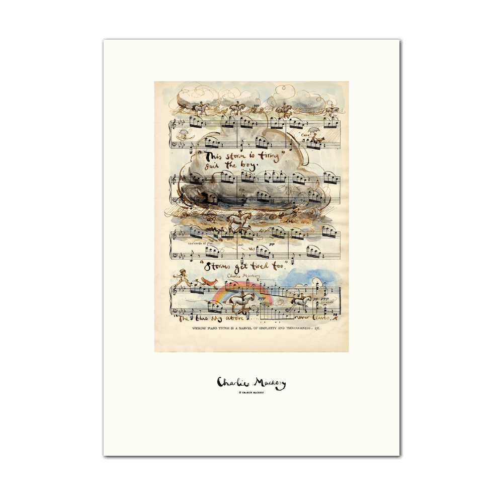 Picture of Music in the storm | Print