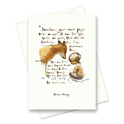 Picture of The fox | Card