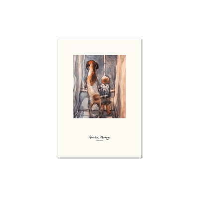 Picture of The Boy with the Dog | Print
