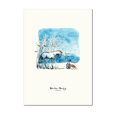 Picture of “Hello”. The boy, the mole, the fox and the horse | Print