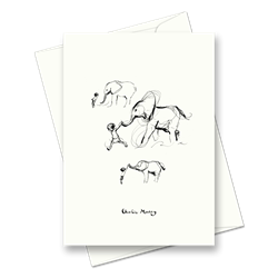 Picture of The boy and the elephant | Card