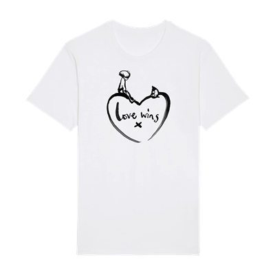 Picture of Love Wins | Adult's t-shirt | In support of Comic Relief