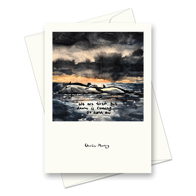 Picture of Dawn is coming, so hold on | Card