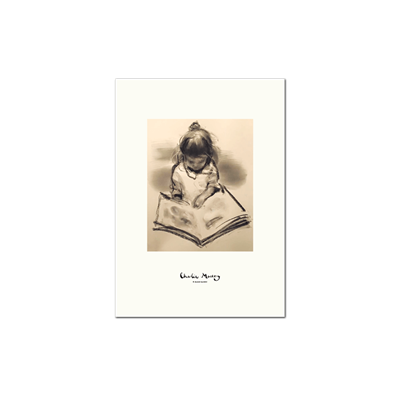 Picture of Girl Reading | Print
