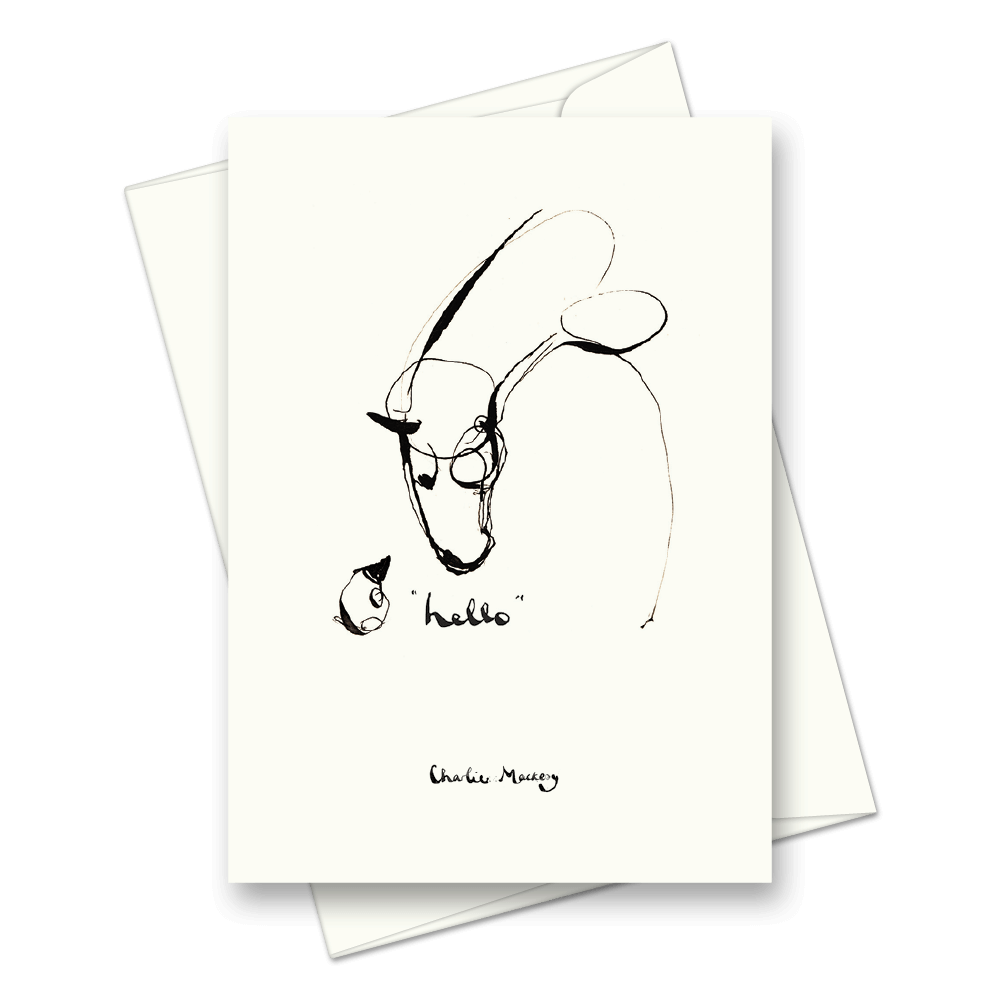 Picture of “Hello”. The mole and the horse | Card