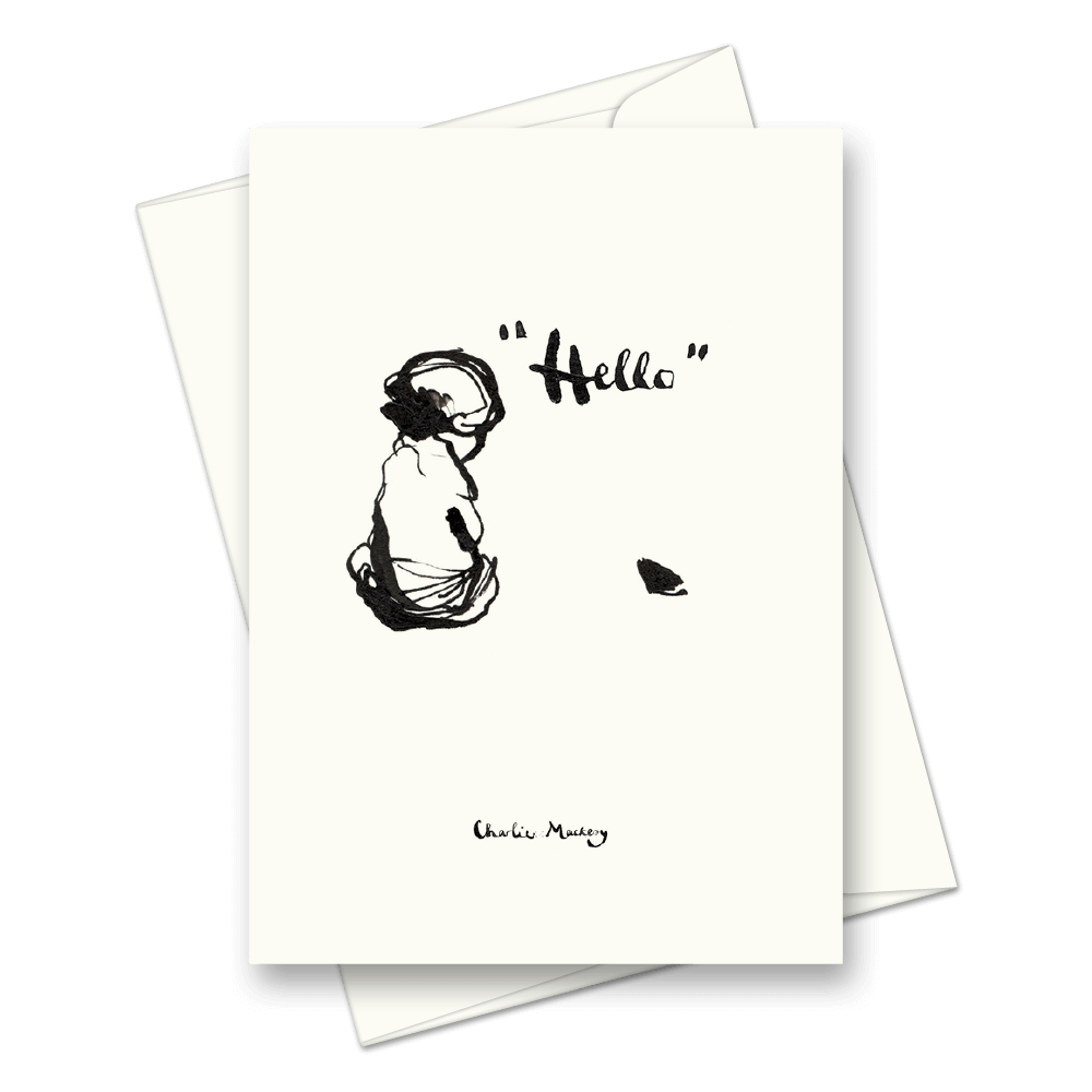 Picture of “Hello”. Boy & Mole | Card