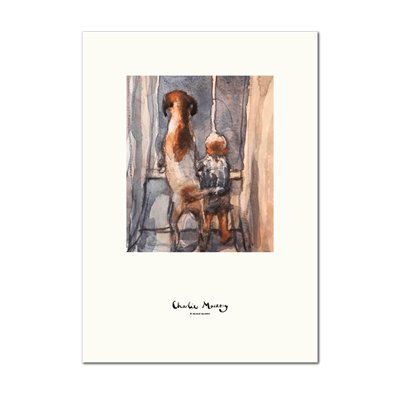 Picture of The Boy with the Dog | Print