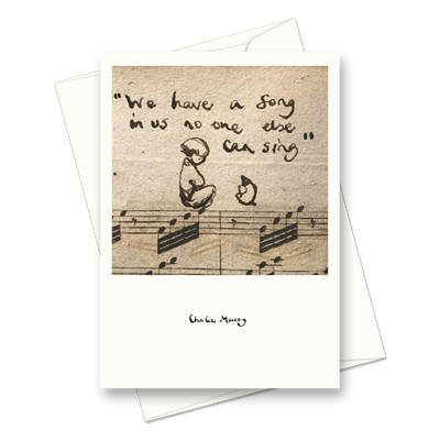 Picture of We have a song | Card
