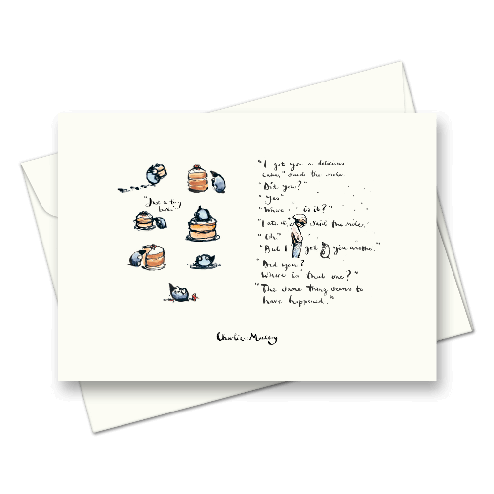 Picture of Just a tiny taste | Card