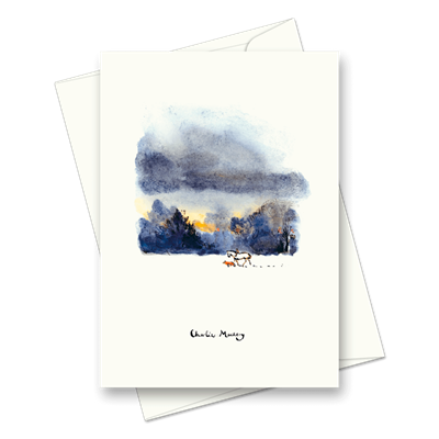 Picture of Blue landscape | Card