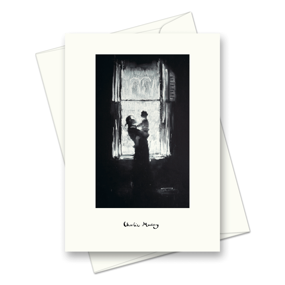 Picture of Mother and son in window | Card