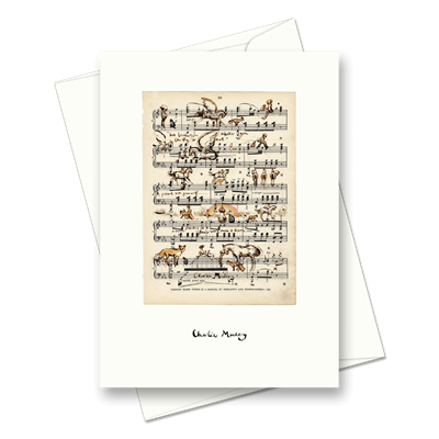 Picture of Music Sheet | Card