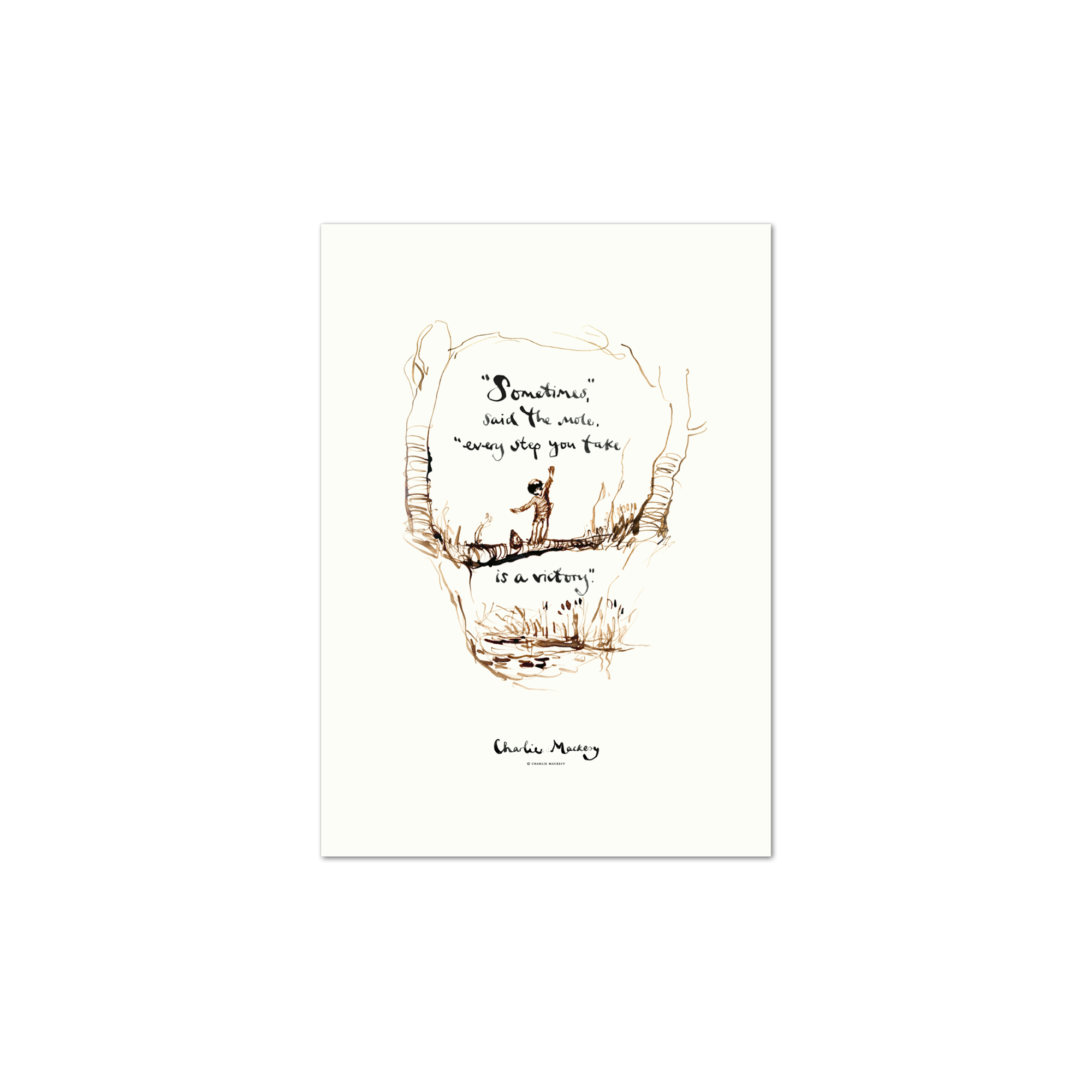 Every step you take is a victory