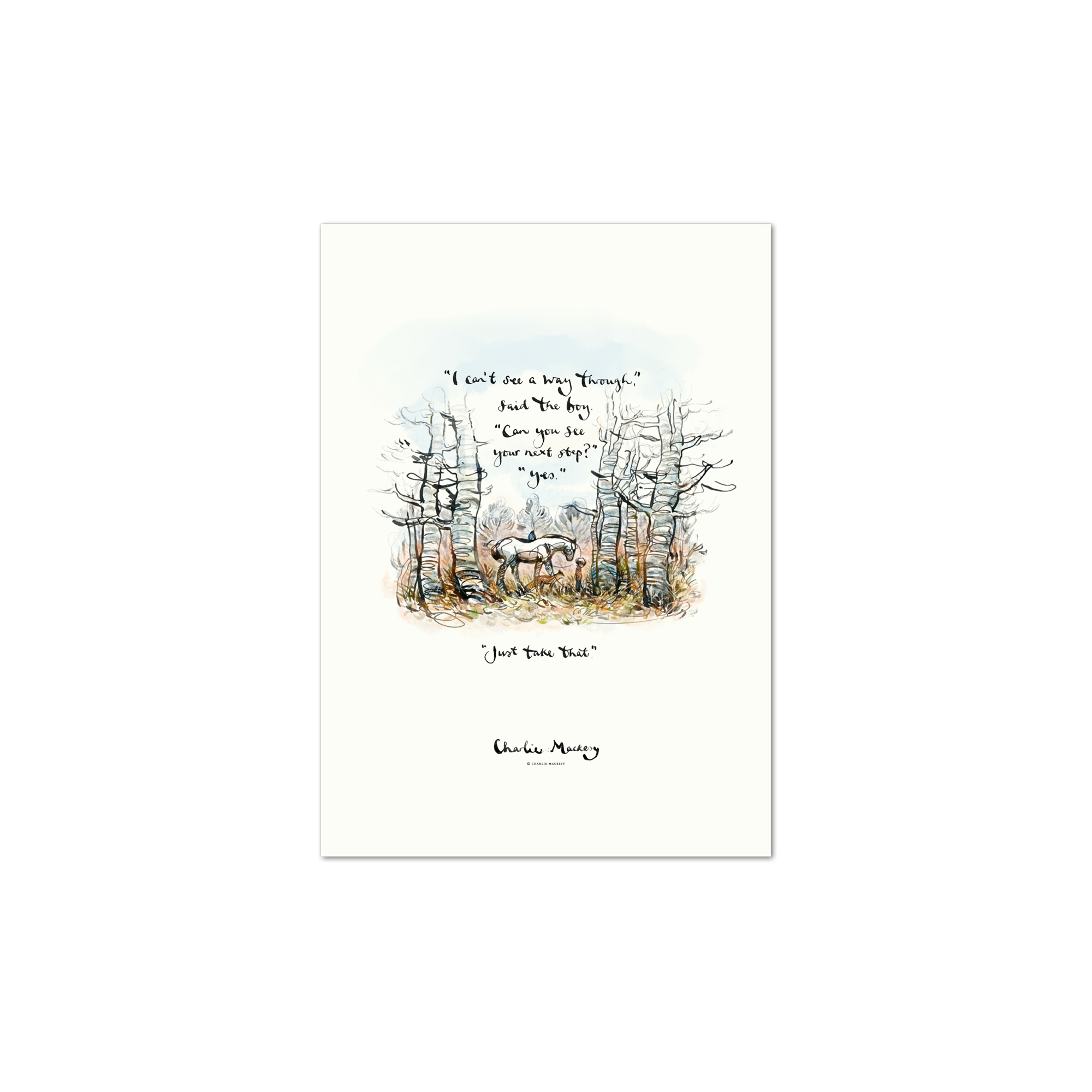 I can&#39;t see a way through