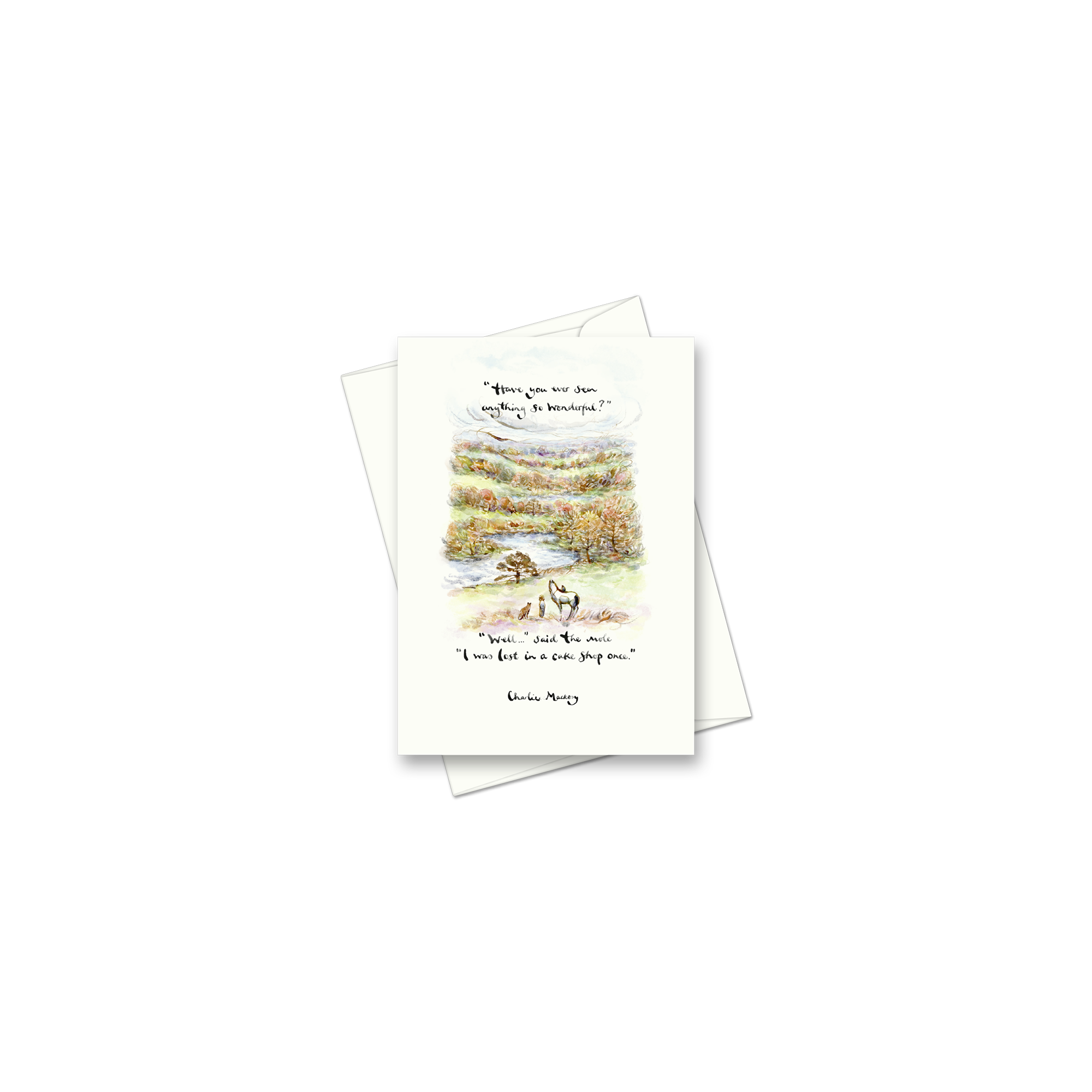 I was lost in a cake shop once