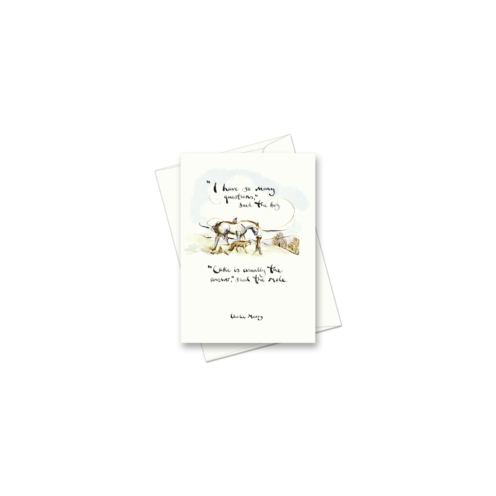 Cake is usually the answer