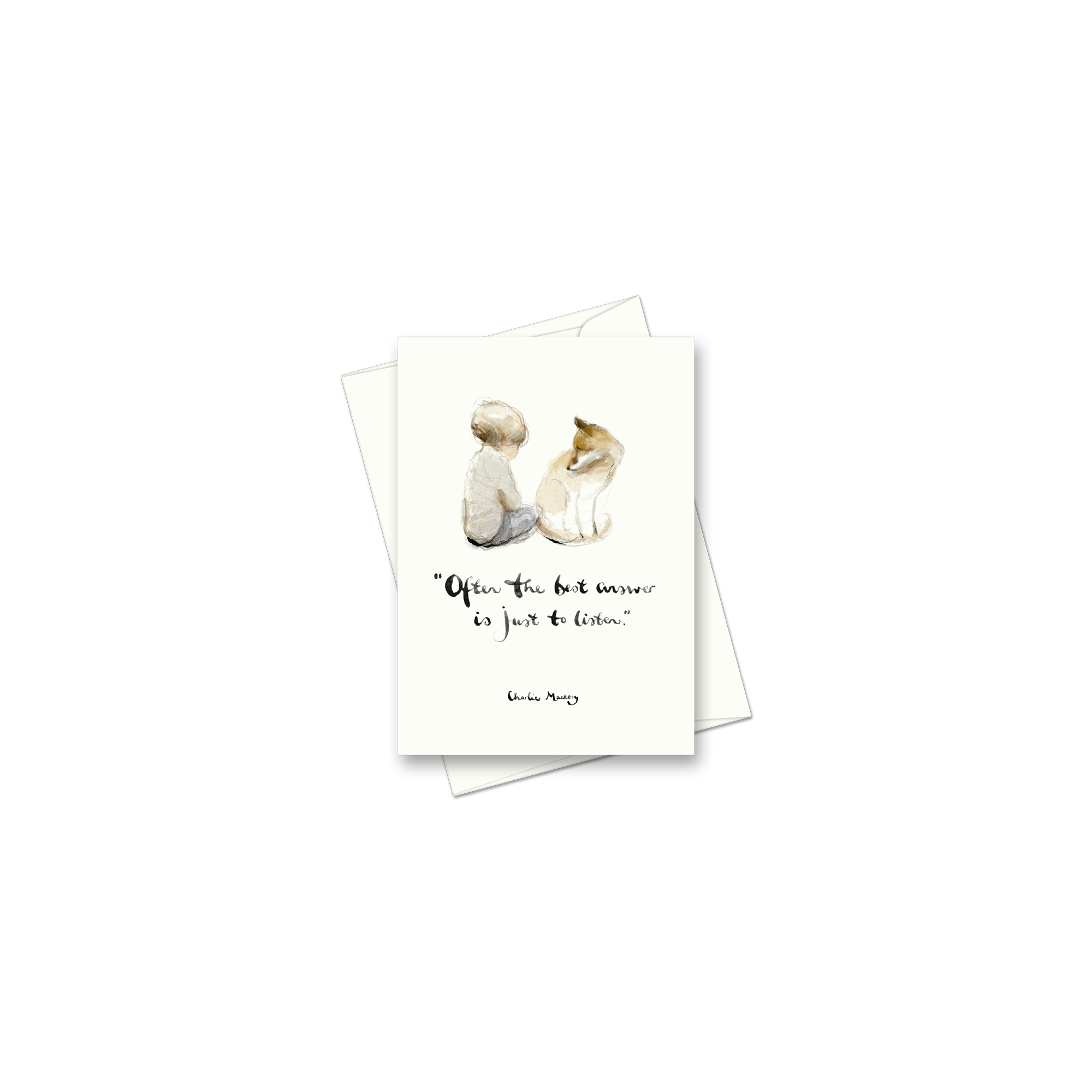 Often the best answer is just to listen