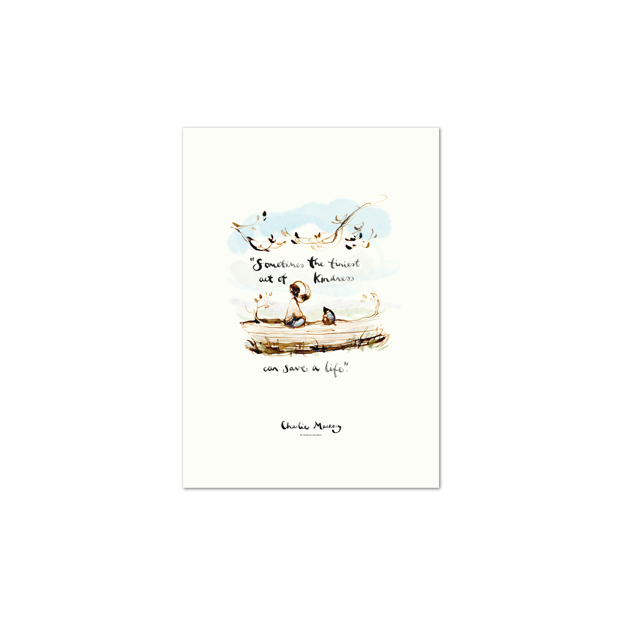 Sometimes the tiniest act of kindness