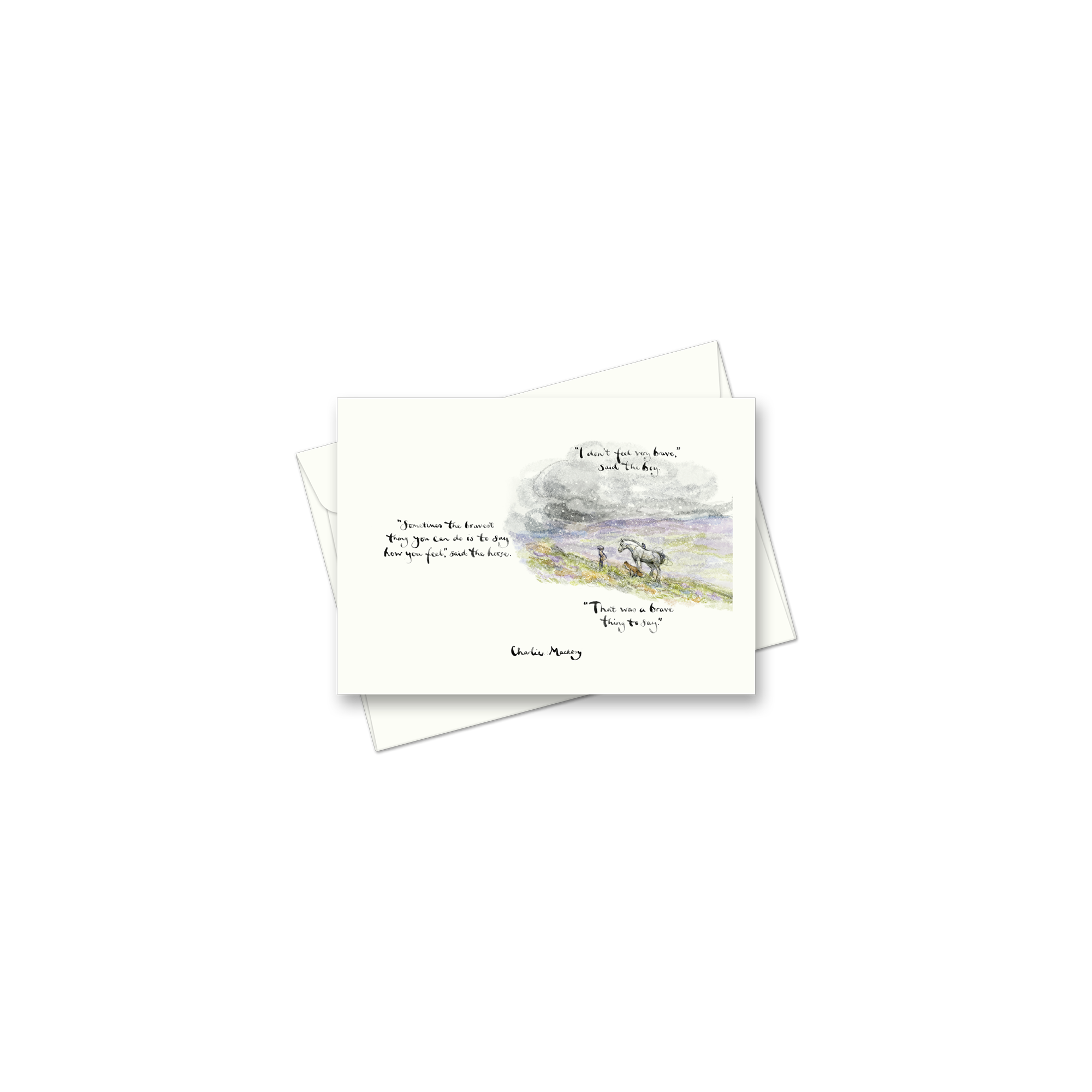 Sometimes the bravest thing you can do is to say how you feel