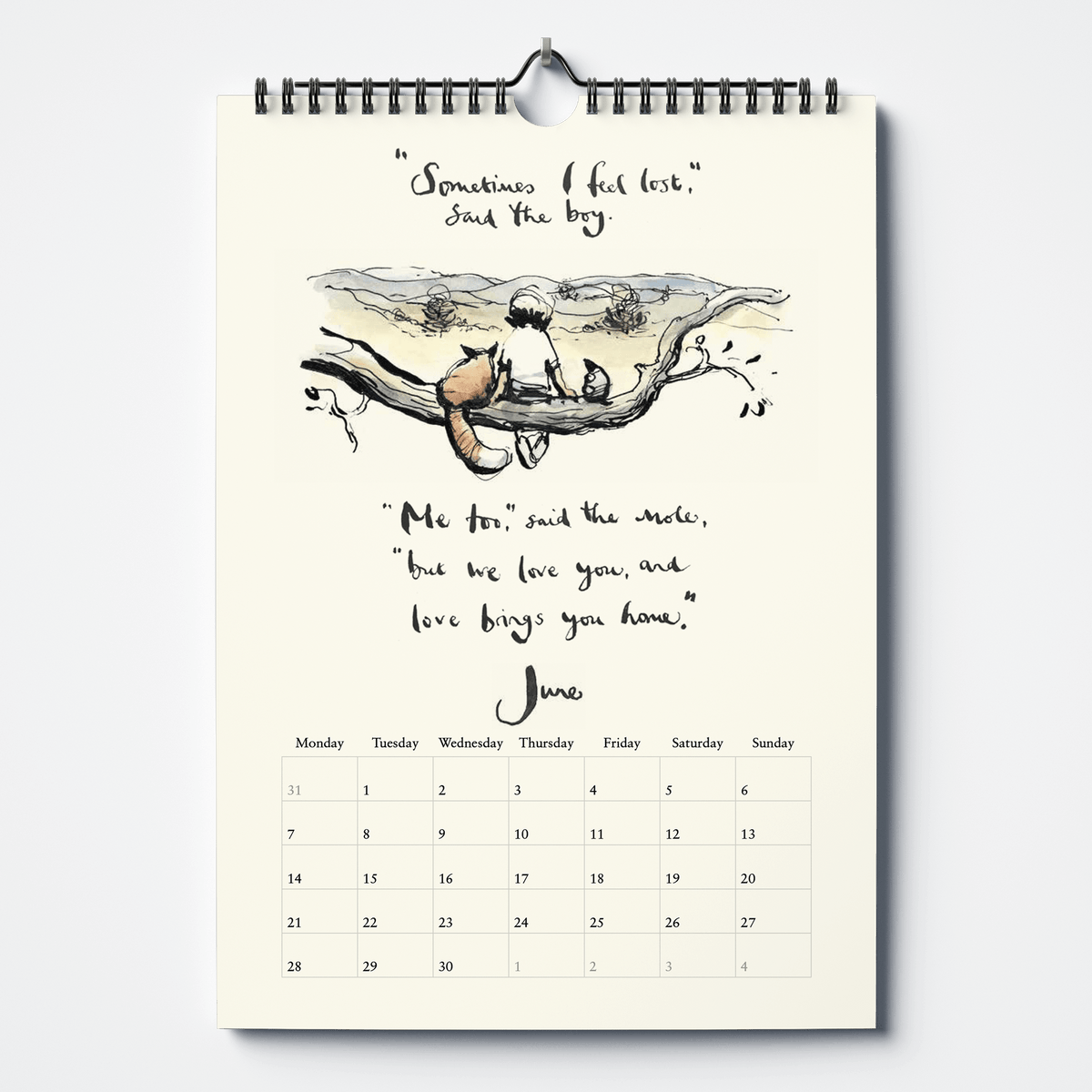 The Boy, the Mole, the Fox and the Horse | 2027 Calendar