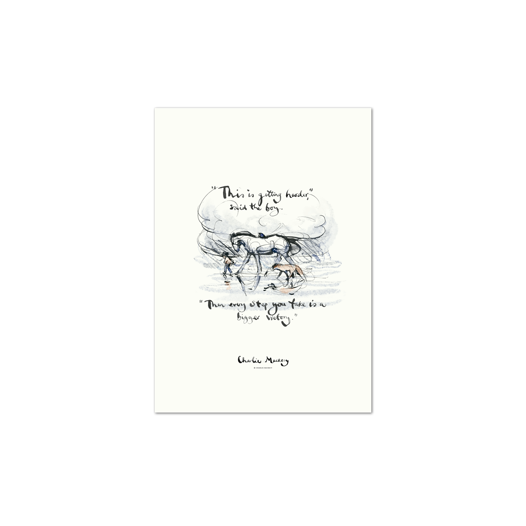 Every step you take is a bigger victory