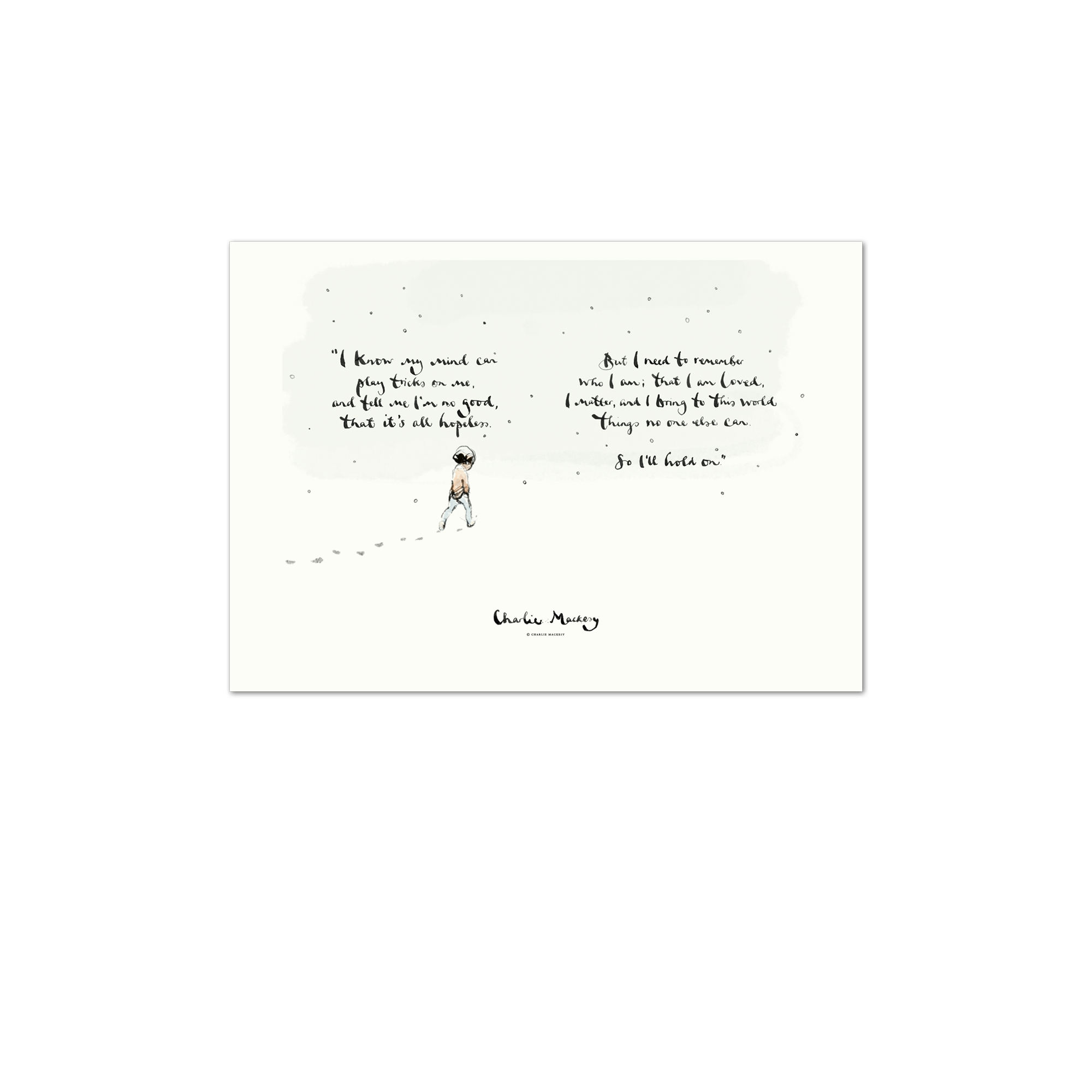 I need to remember who I am