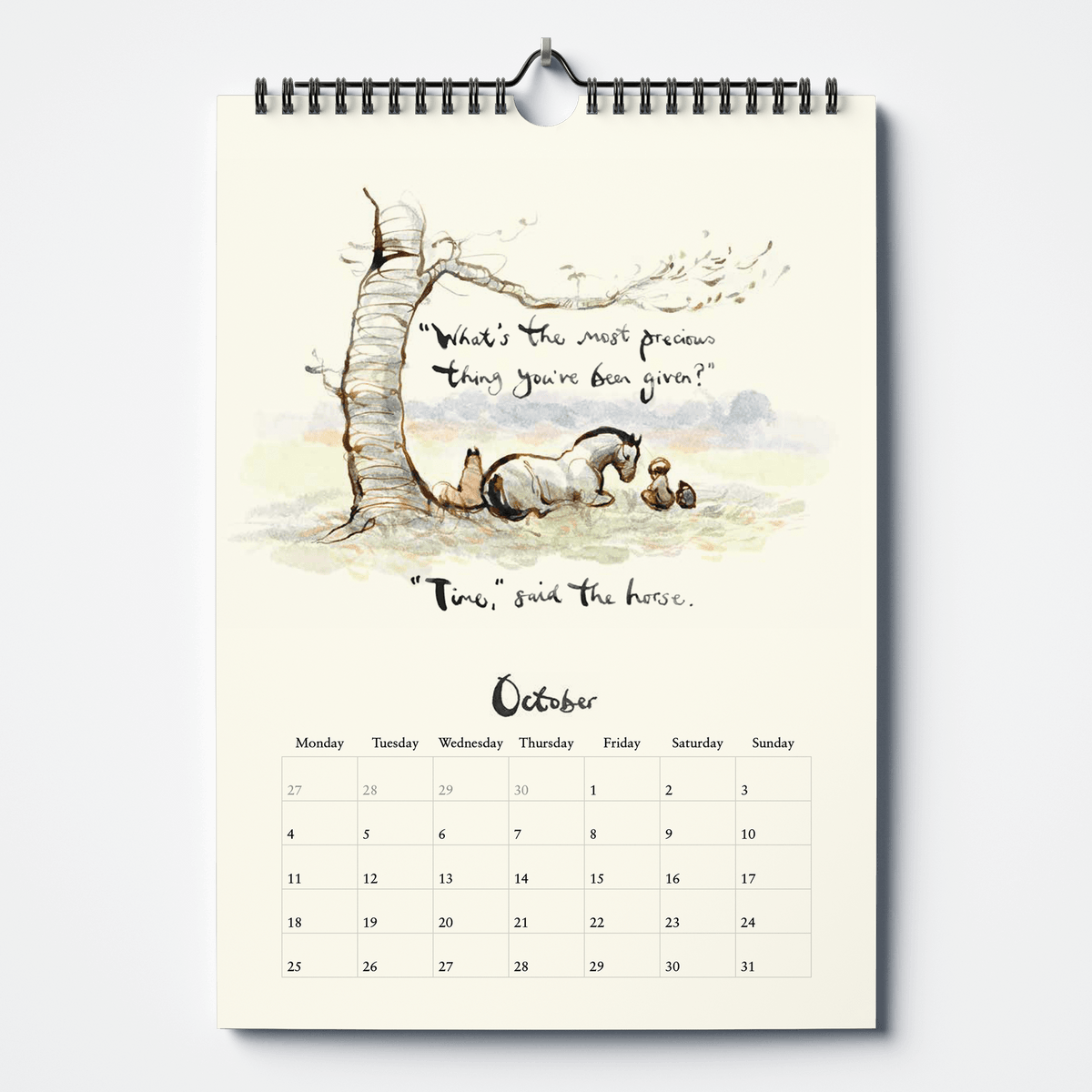 The Boy, the Mole, the Fox and the Horse | 2027 Calendar