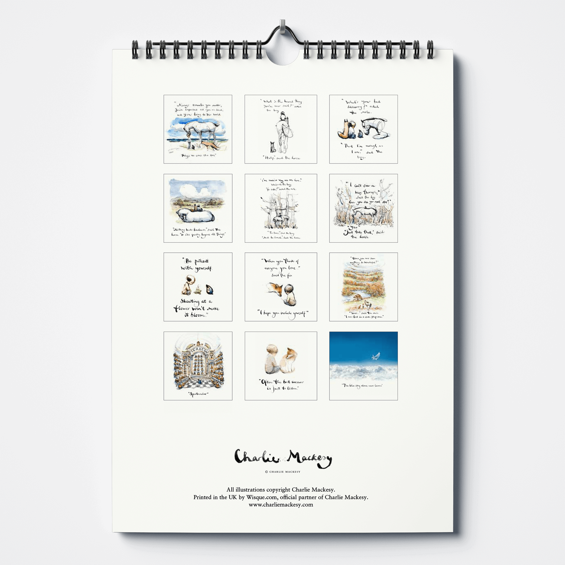 The Boy, the Mole, the Fox and the Horse | 2026 Calendar