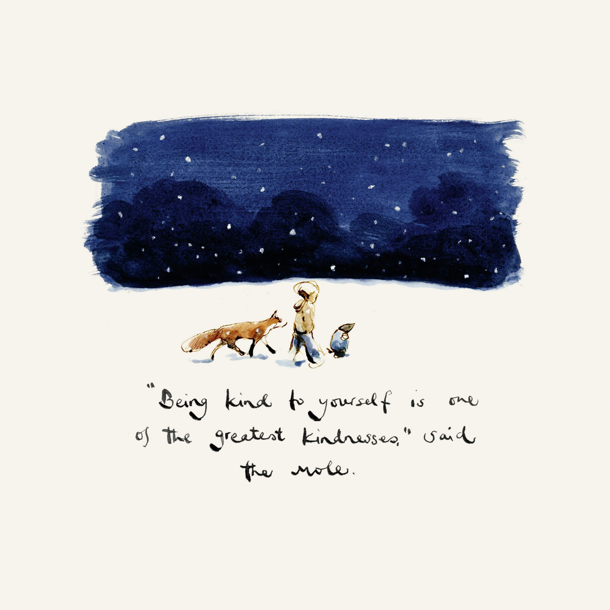One of the greatest kindnesses | Charlie Mackesy Print & Card