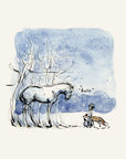 “Hello”. The boy, the mole, the fox and the horse