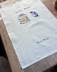 "Well hello" | Tea Towel