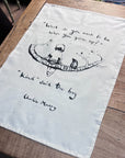 "Kind" said the Boy | Tea Towel