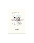 There will never be anyone like you — Charlie Mackesy